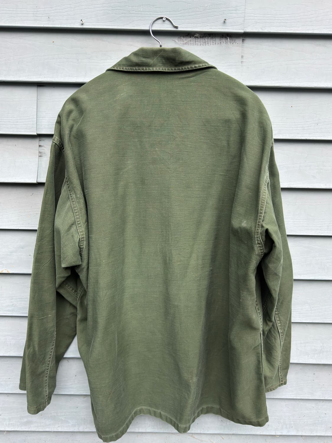 빈티지 US Army OG-107 유틸리티 셔츠 상품이미지2