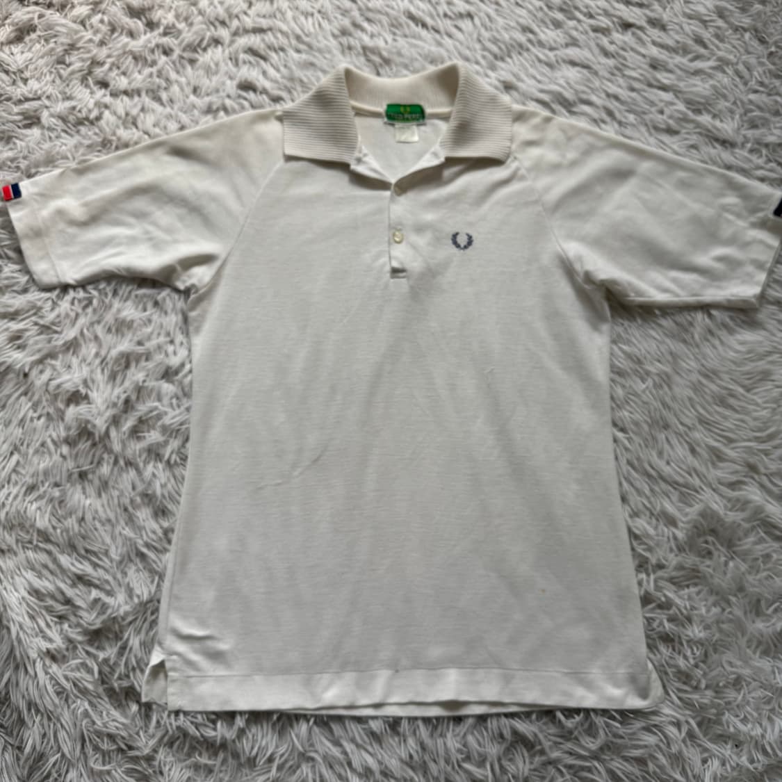 FRED PERRY 일본빈티지 카라티 프레드페리 빈티지 반팔 M 40 상품이미지2