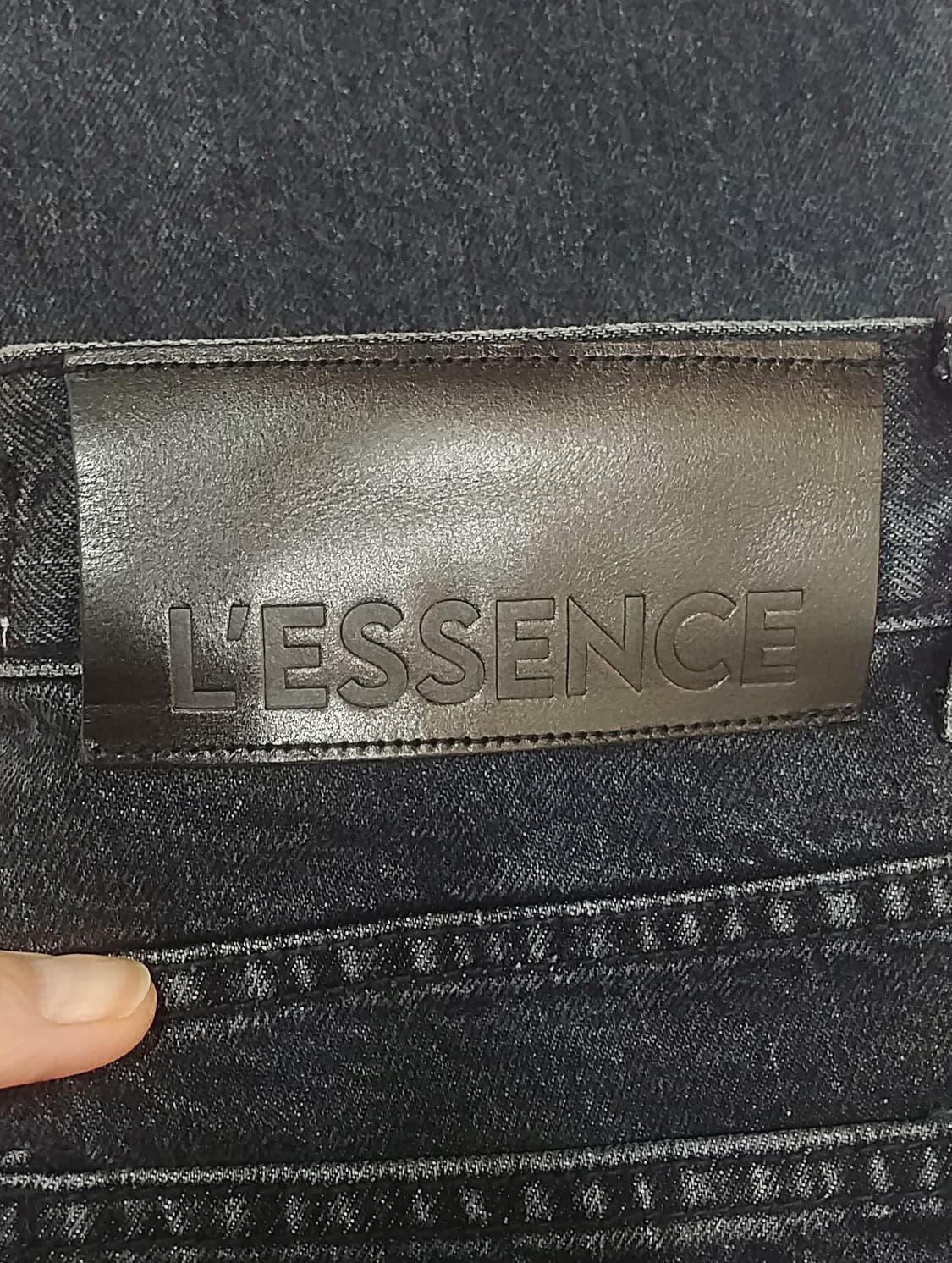 Le 르 vintage black semi bootcut denim/S 상품이미지6