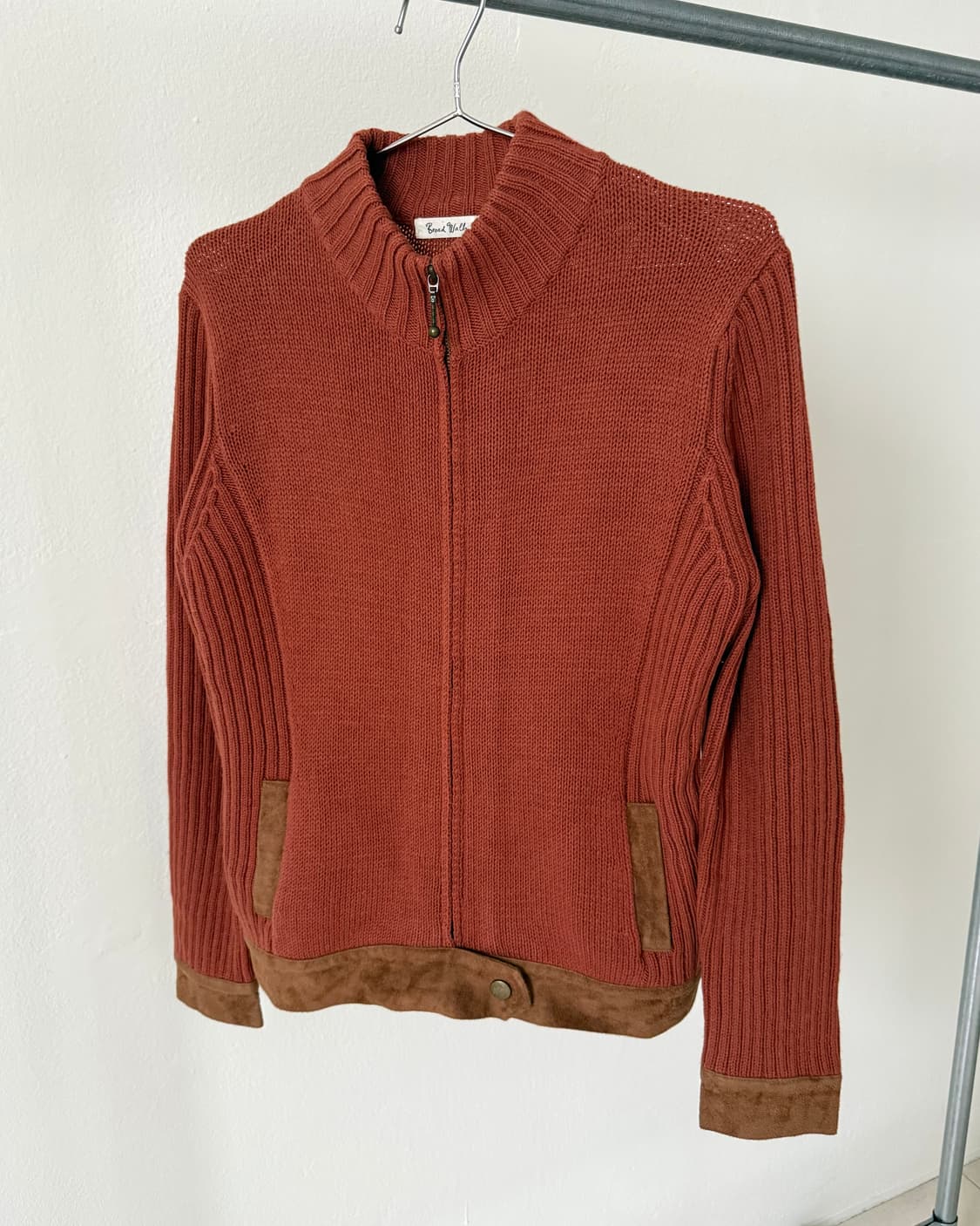 빈티지 니트 집업 상품이미지4