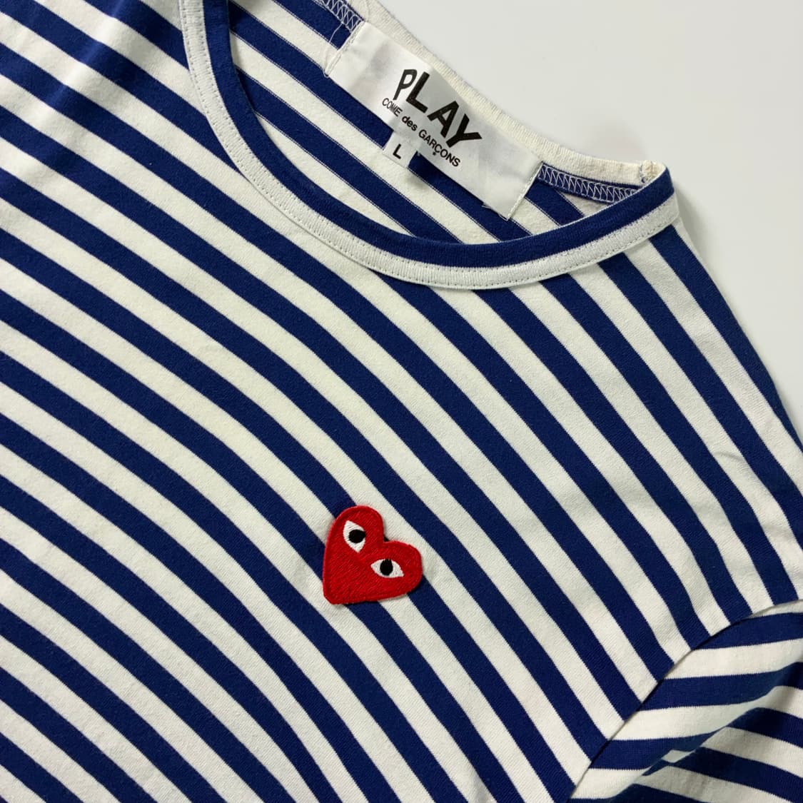 Comme des Garcons  꼼데가르송 하트와펜 스트라이프 롱슬리브 상품이미지3