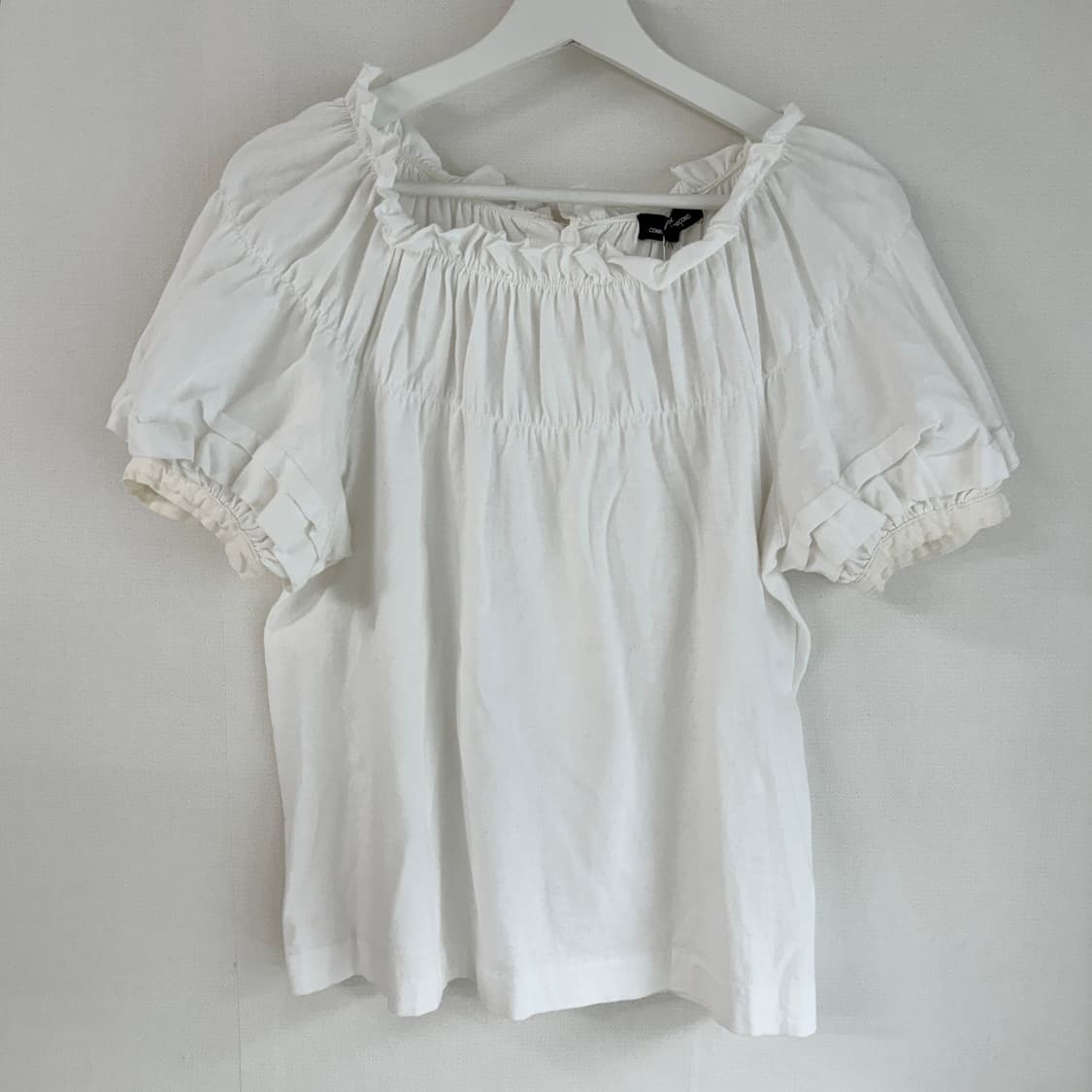 tricot comme des garcons shirring blouse 상품이미지7