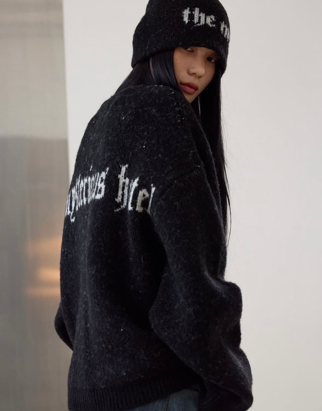더미스테리어스호텔 울 오버 가디건 상품이미지1