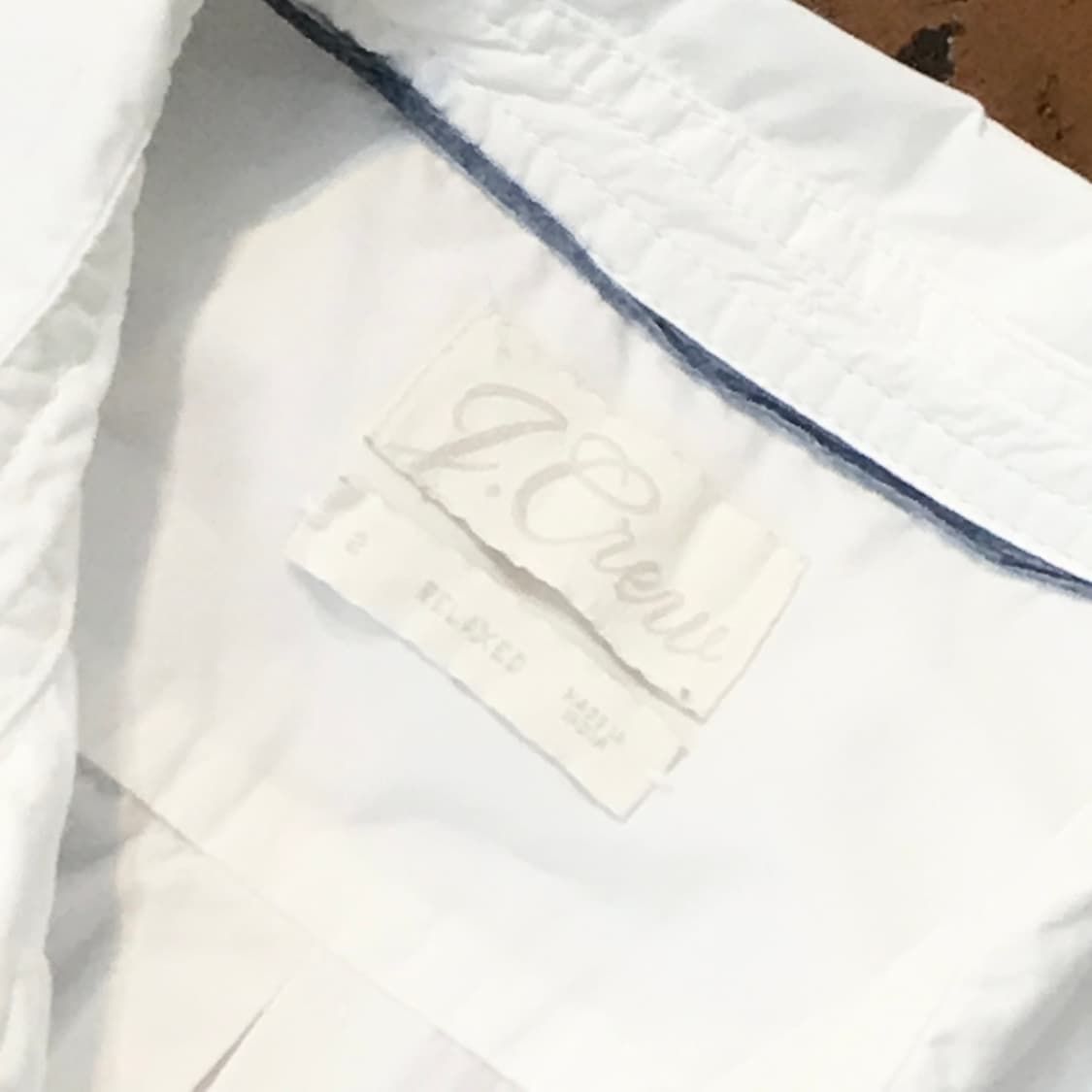 J crew 제이크루 화이트 코튼 셔츠 여성 프리사이즈  상품이미지4