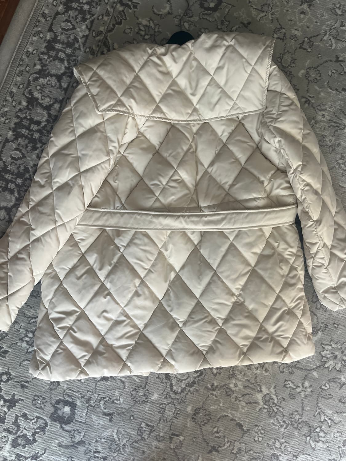 (새상품) Studio LAP 퀼팅 자켓 M 아이보리 상품이미지2