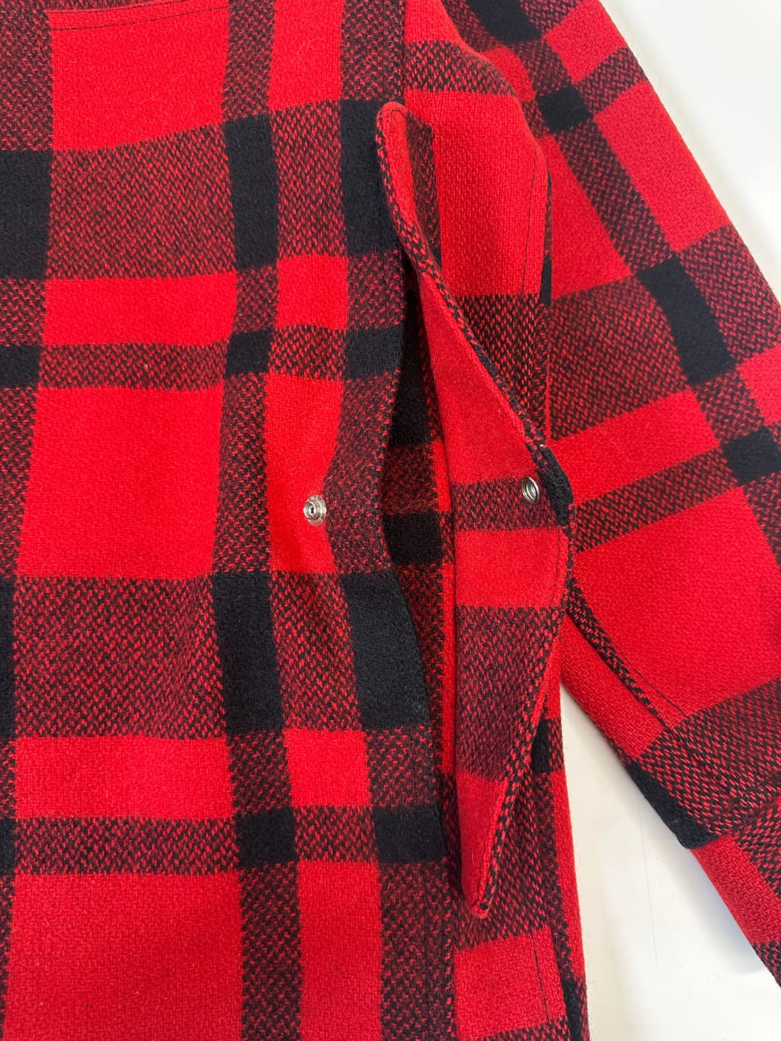 Scene 플란넬 울 셔츠 자켓 M 상품이미지4