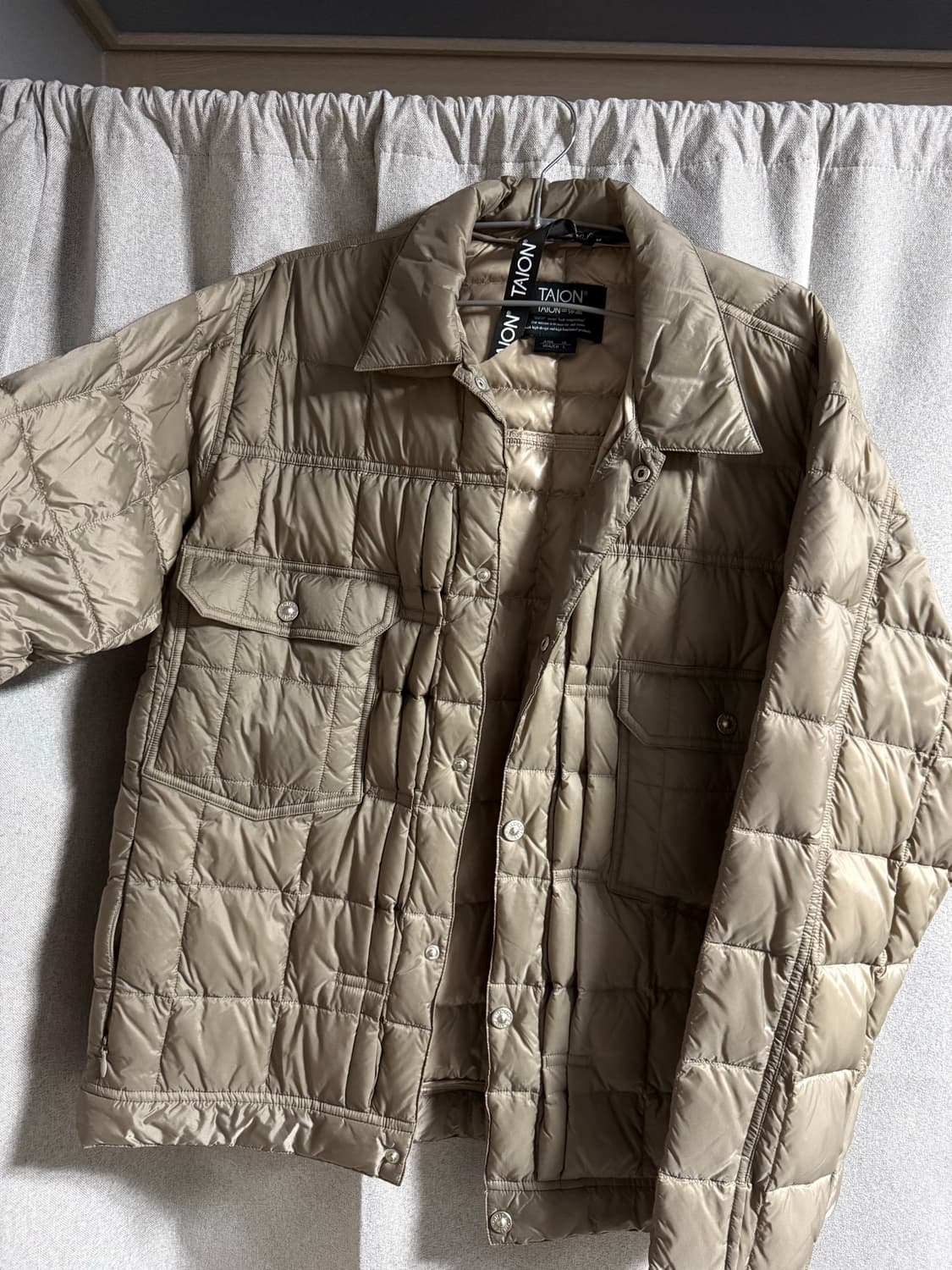 taion 경량패딩 상품이미지1