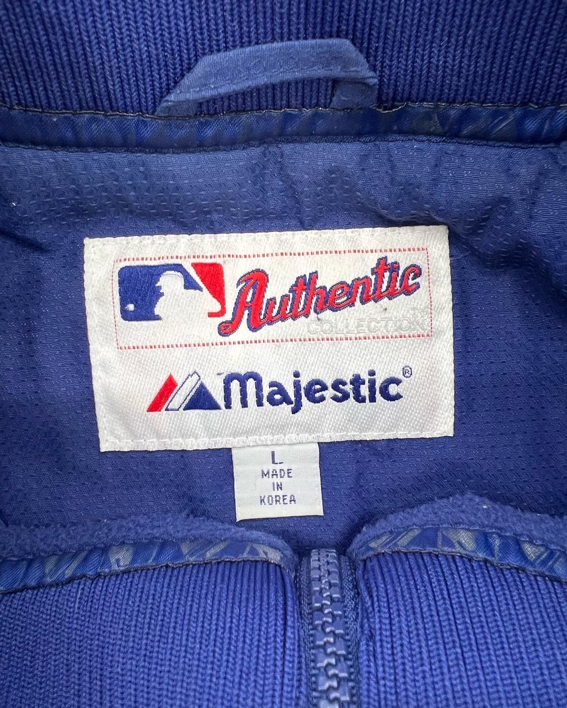 마제스틱 LA 다저스 블루 로고 나일론 자켓 상품이미지8