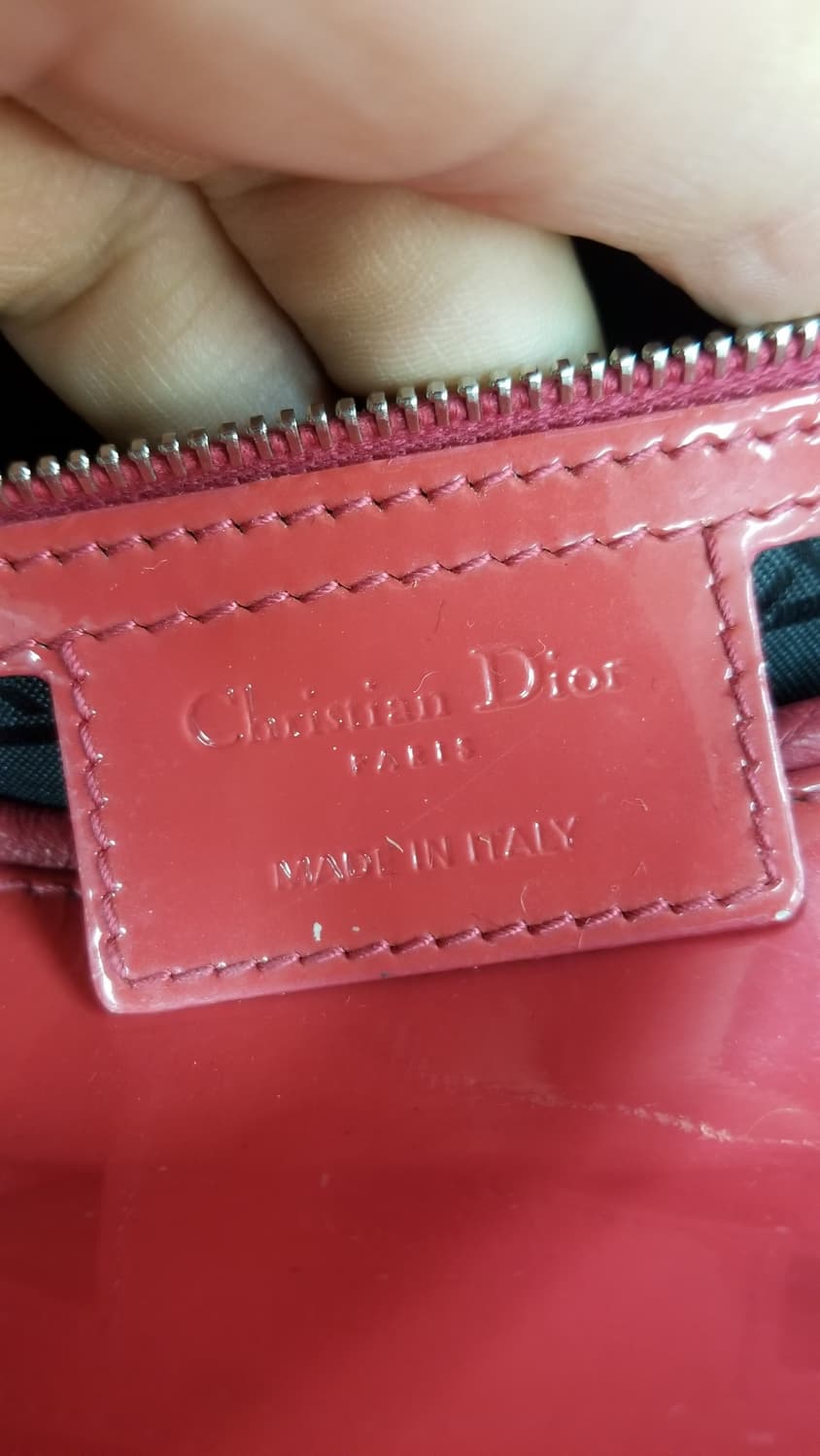 디올 레이디 디올 라지 레드 에나멜 상품이미지7