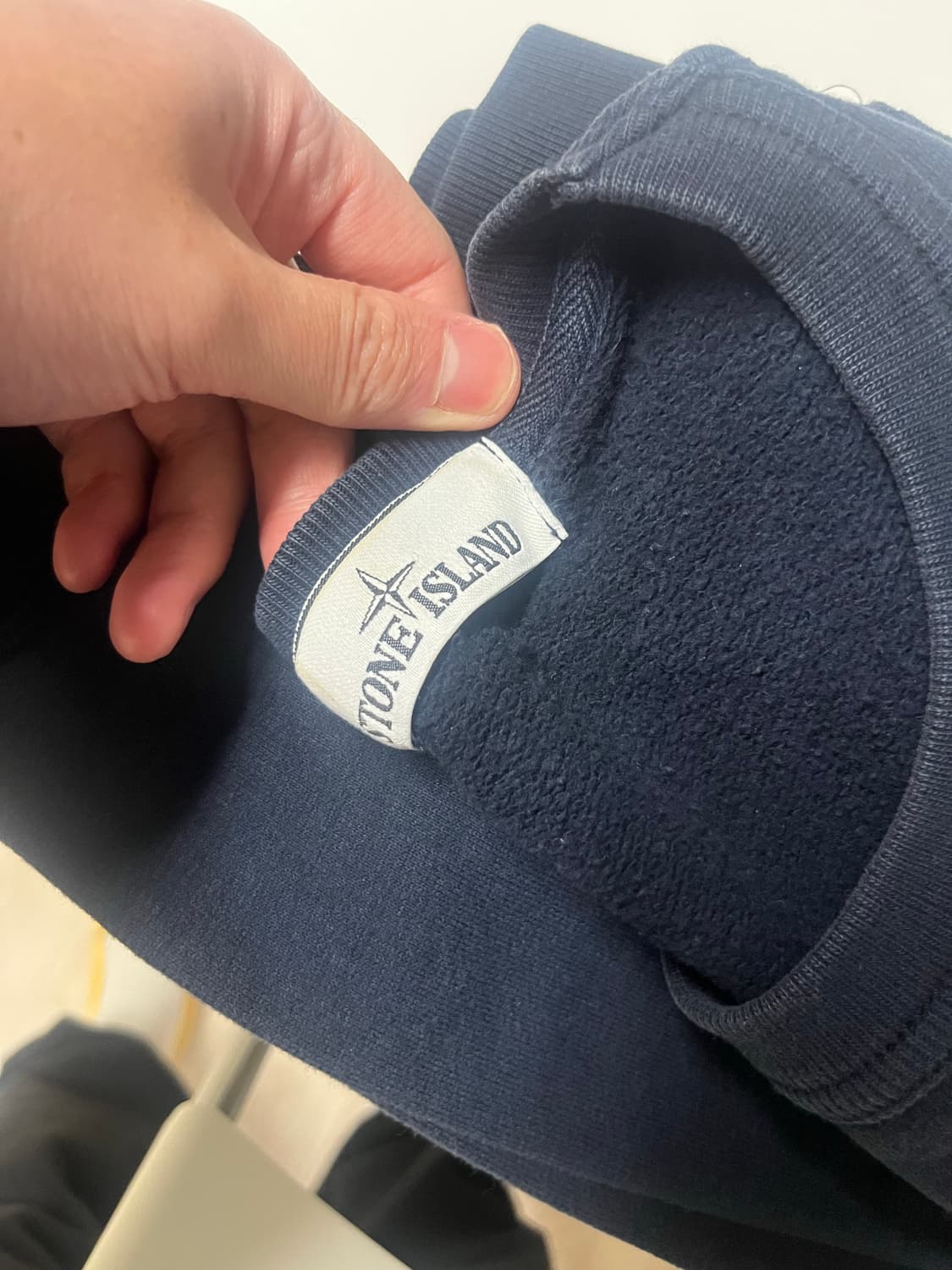 스톤아일랜드 맨투맨 네이비 M 상품이미지4