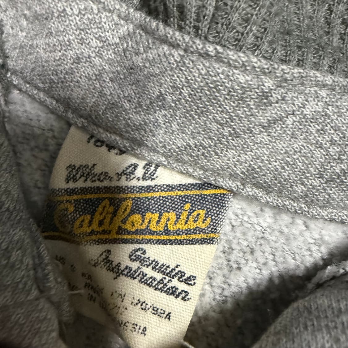 후아유 그레이 후드집업 m 상품이미지4