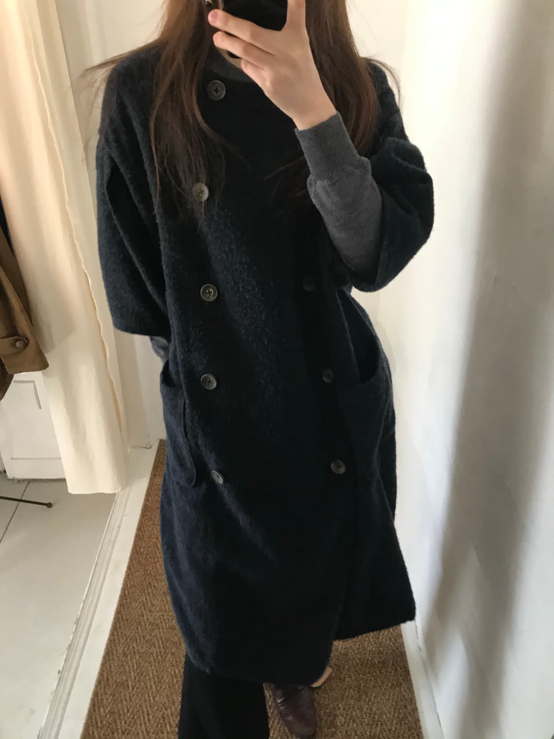 puff wool coat 상품이미지4