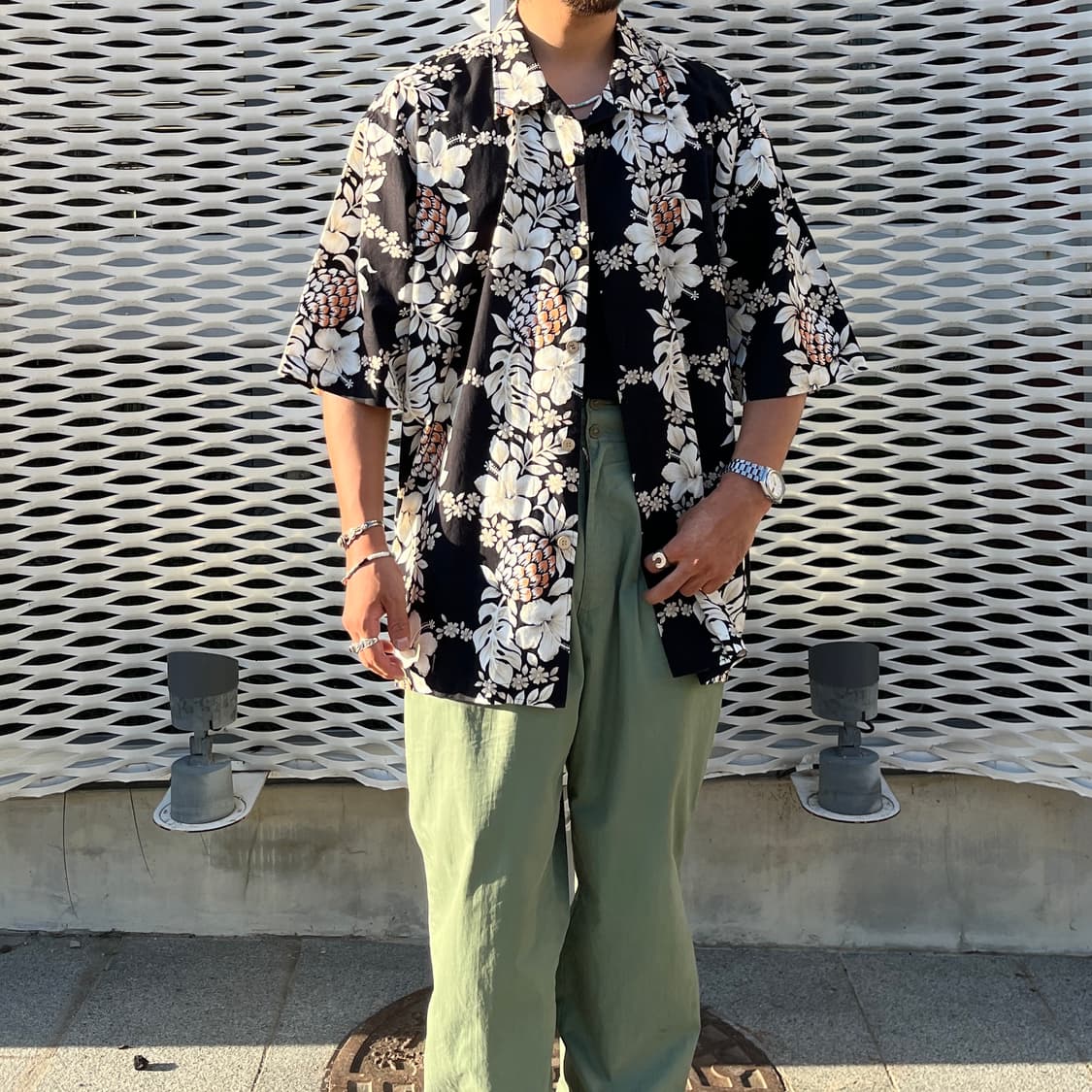 big size hibiscus aloha shirts 상품이미지5