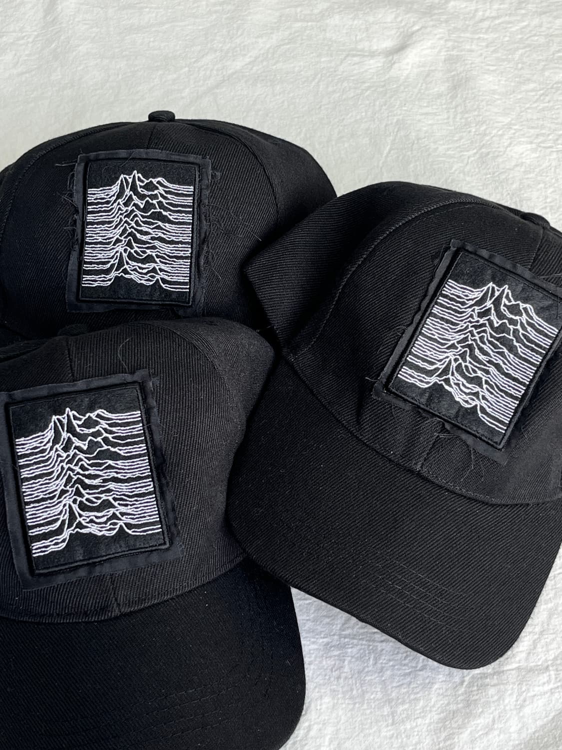 조이디비전 디스트로이드 자수 패치 블랙 볼캡 모자 상품이미지6