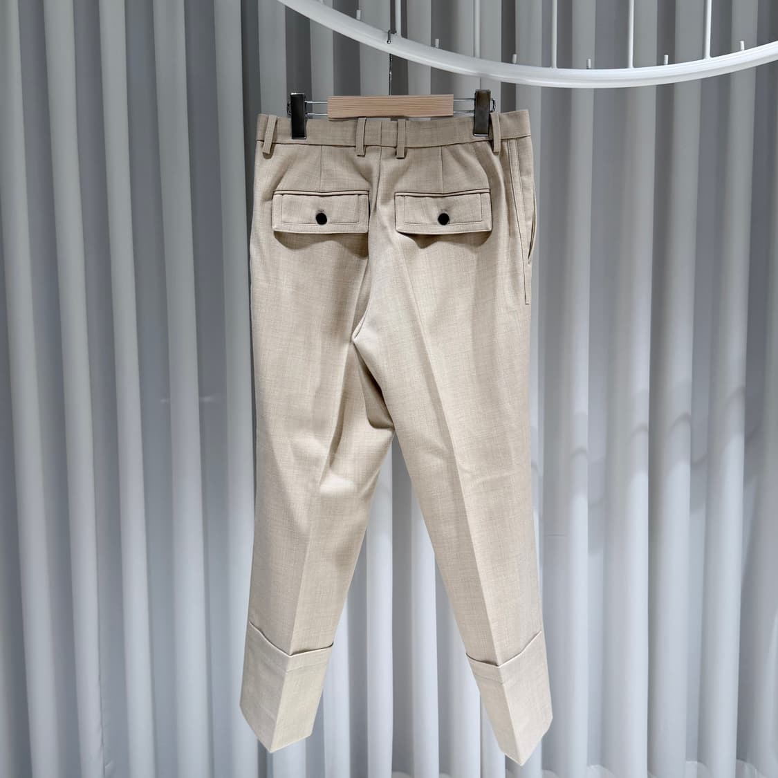 (A+/48) / 우영미 더블 브레스트 블레이저 팬츠 셋업 베이지 상품이미지7