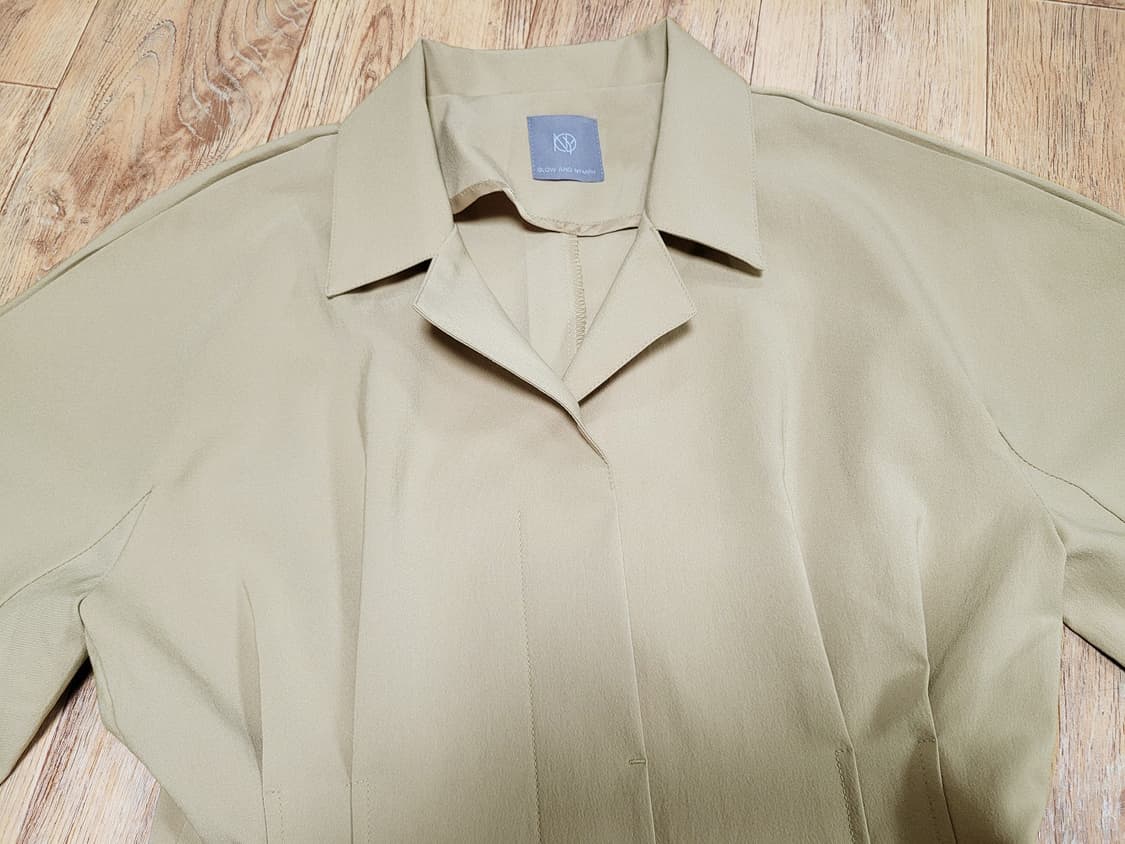 글로우앤님프(GLOW AND NYMPH) 셔츠원피스 55-66 새상품 상품이미지2