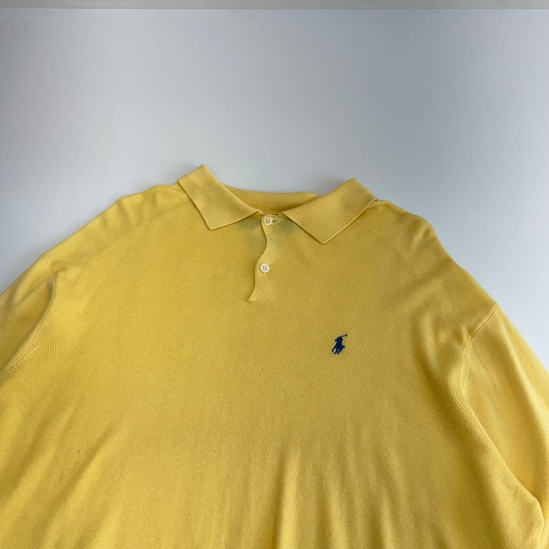 Polo 폴로 네이비 포니 옐로우 카라티 상품이미지4