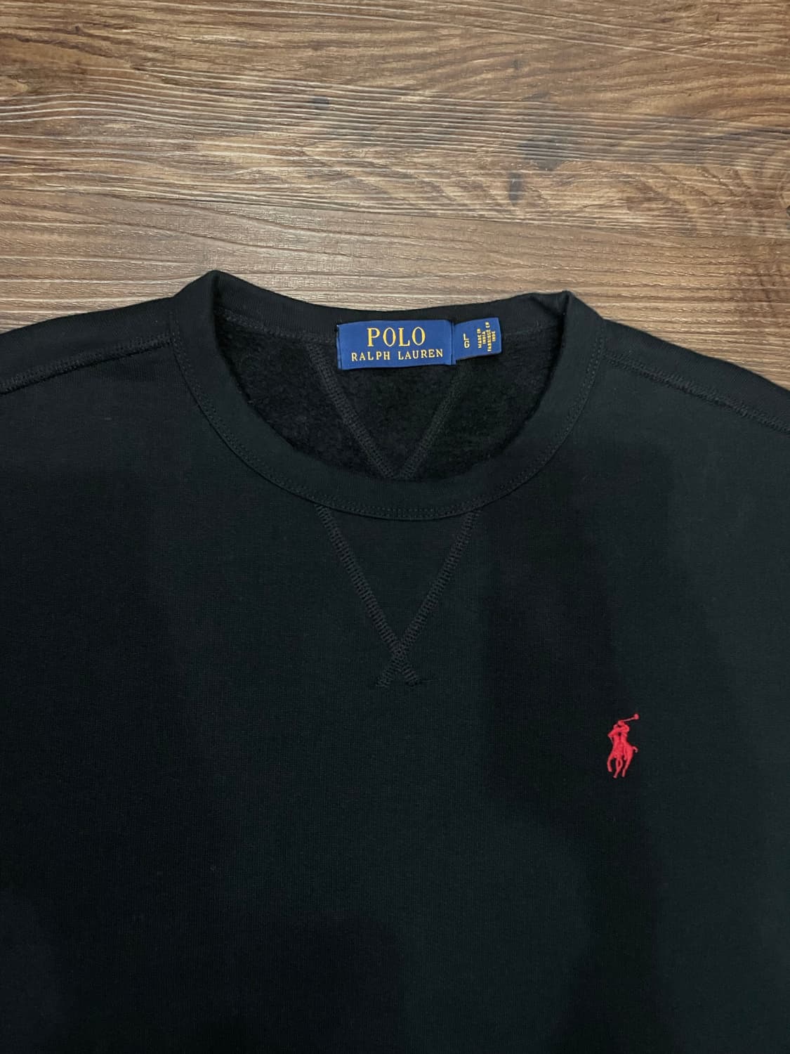 폴로 랄프로렌 블랙 스웻셔츠 맨투맨 상품이미지2