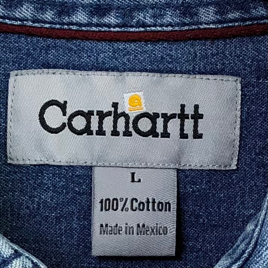 105 칼하트 데님 셔츠 상품이미지3