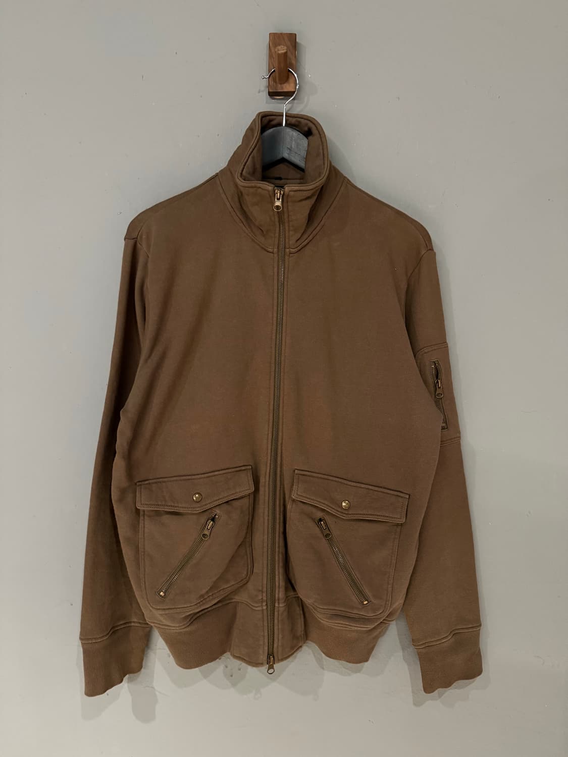 zipper pocket detail 2-way zip-up 상품이미지6