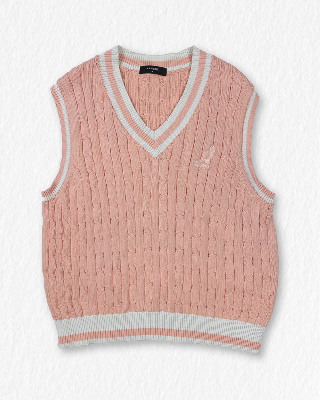 캉골 니트 베스트 상품이미지1