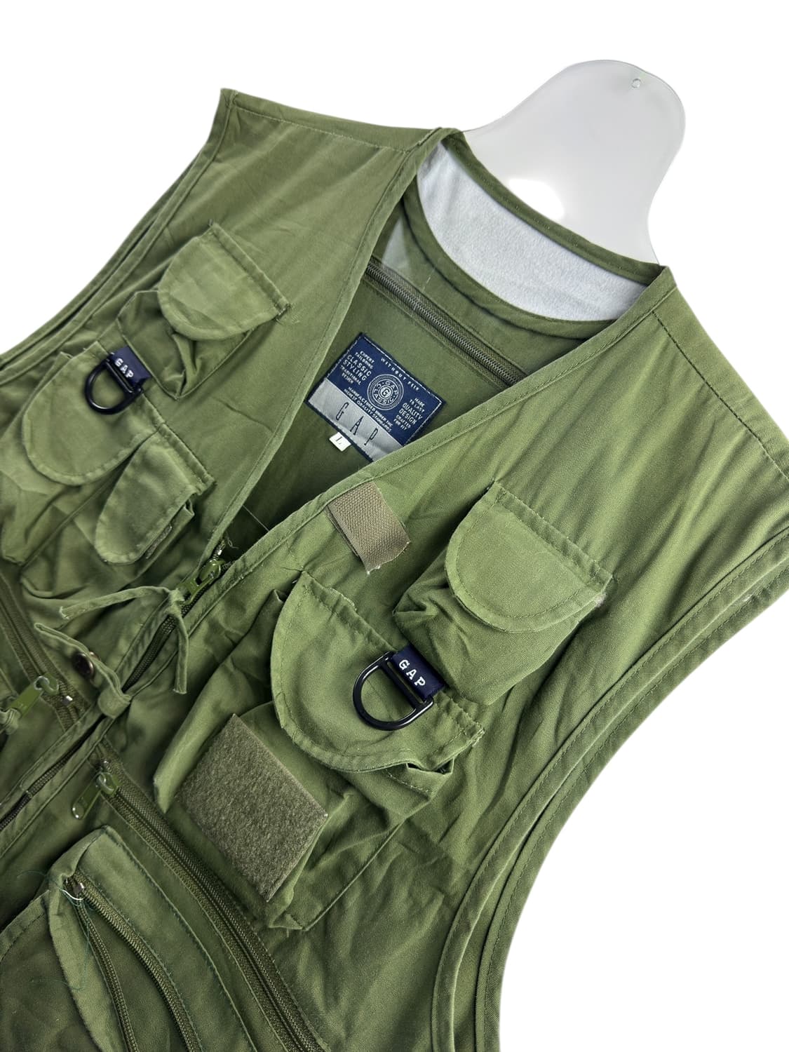 GAP 90S 밀리터리 포켓 베스트1267 상품이미지3