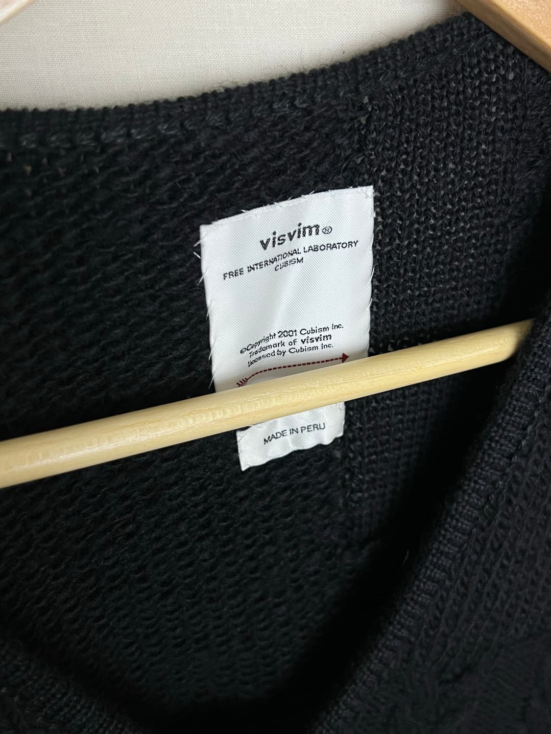 비즈빔 19AW 브이넥 하이랜드 V-NECK P.W 상품이미지4