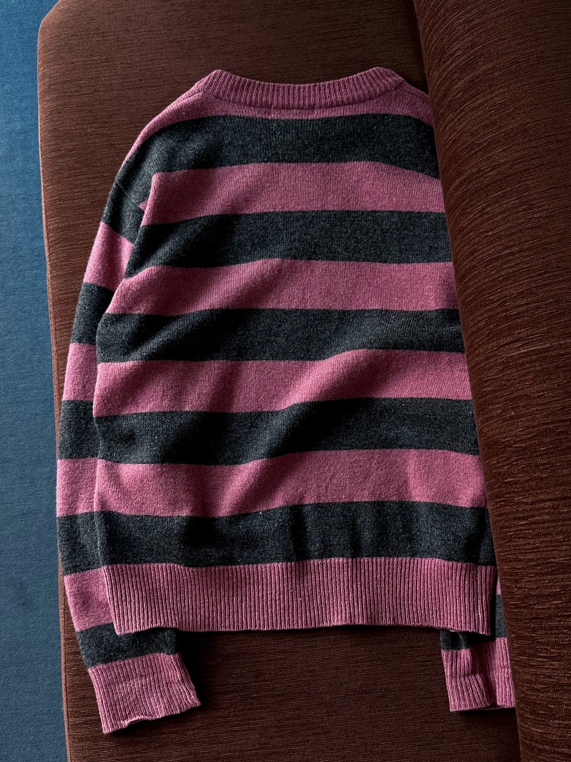 Middle gauge border knit TOP 상품이미지4