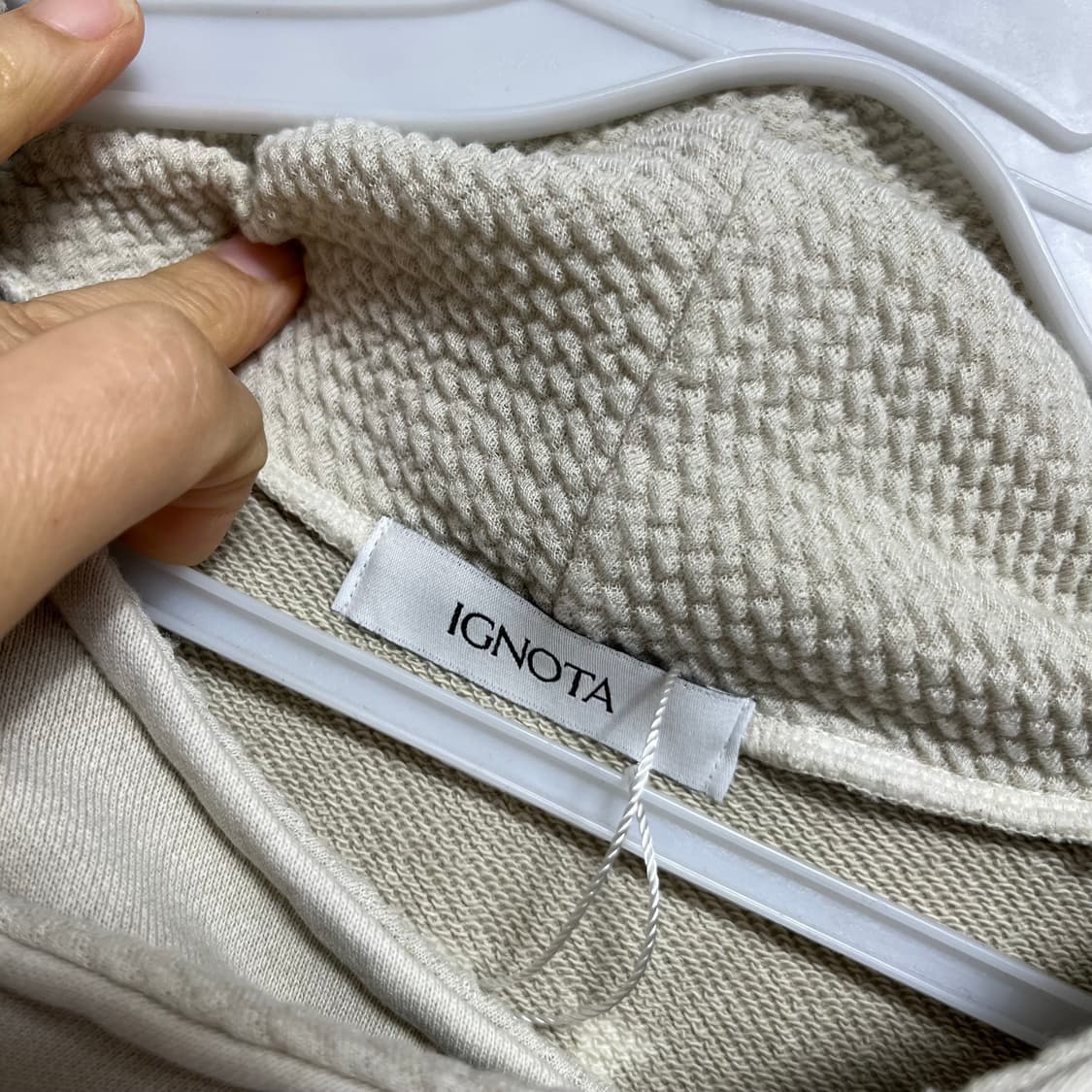 이그노타 워시드 후드 L 상품이미지2