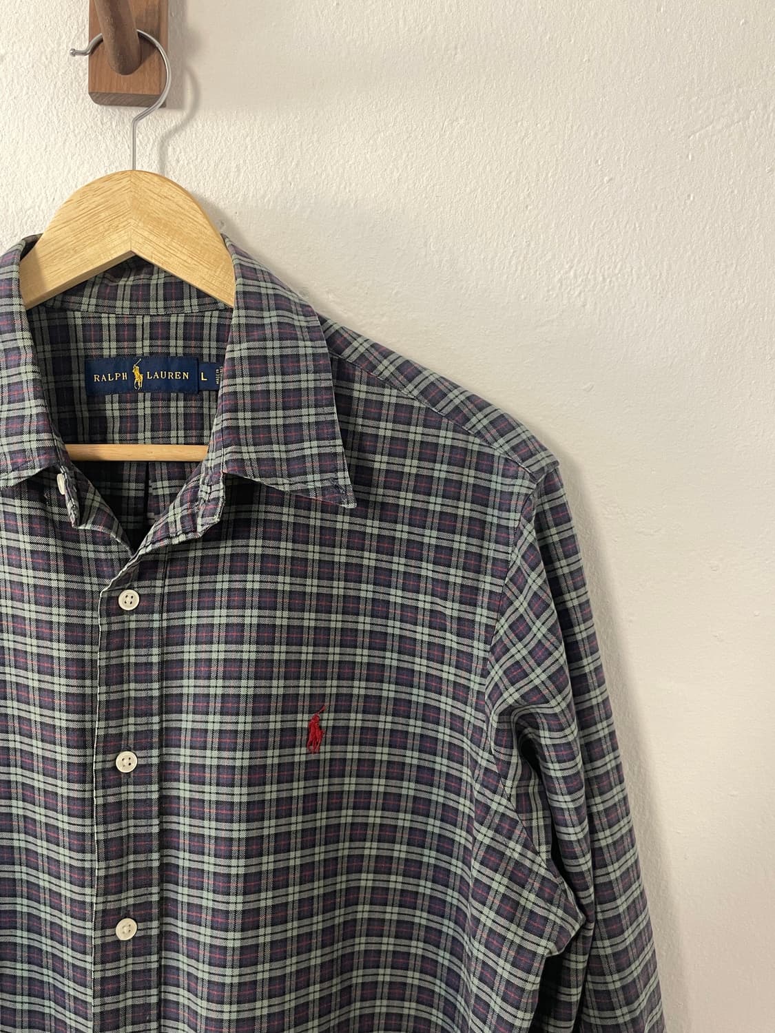 폴로 체크 셔츠  상품이미지2