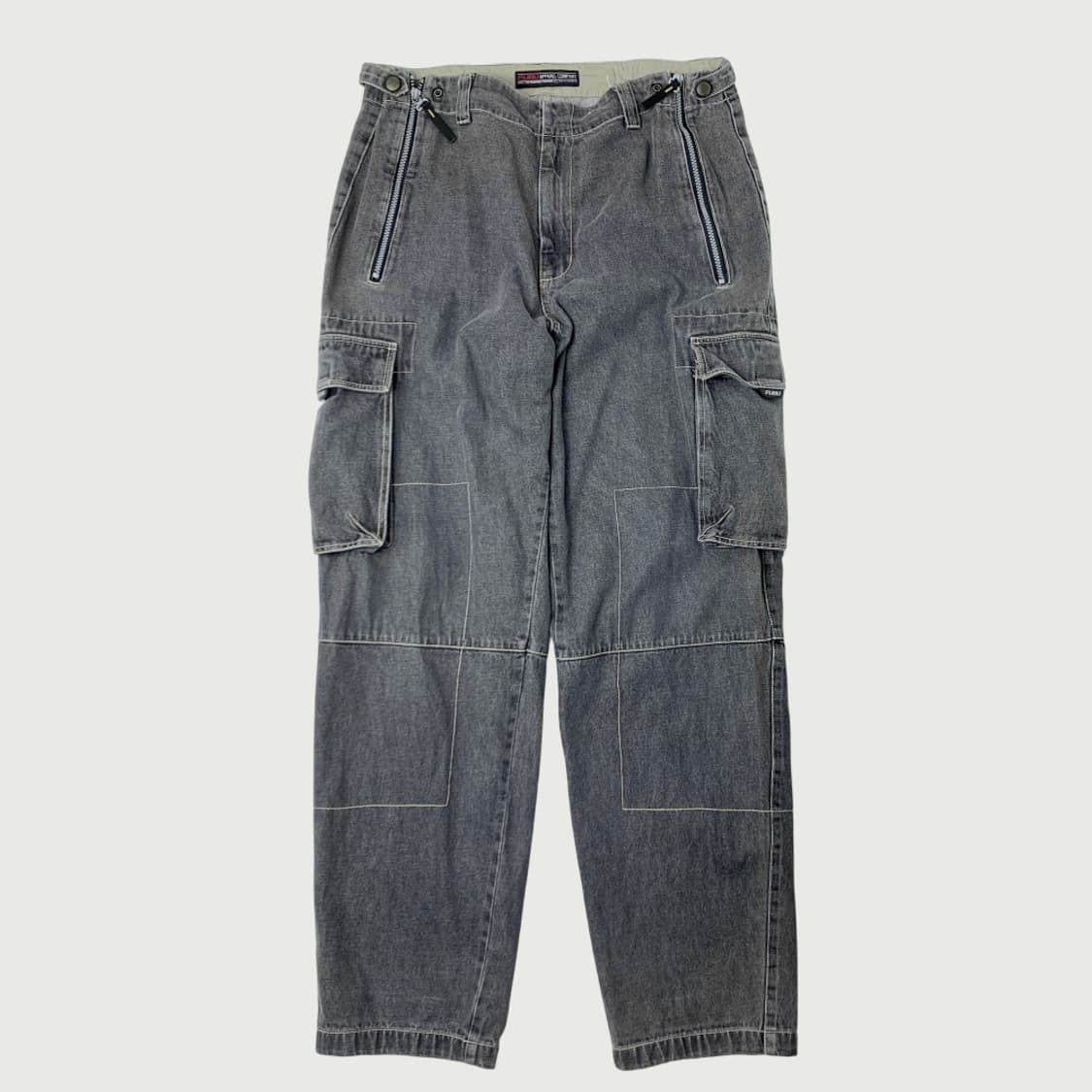 [34/정품] FUBU 후부 그레이 카고팬츠 상품이미지1