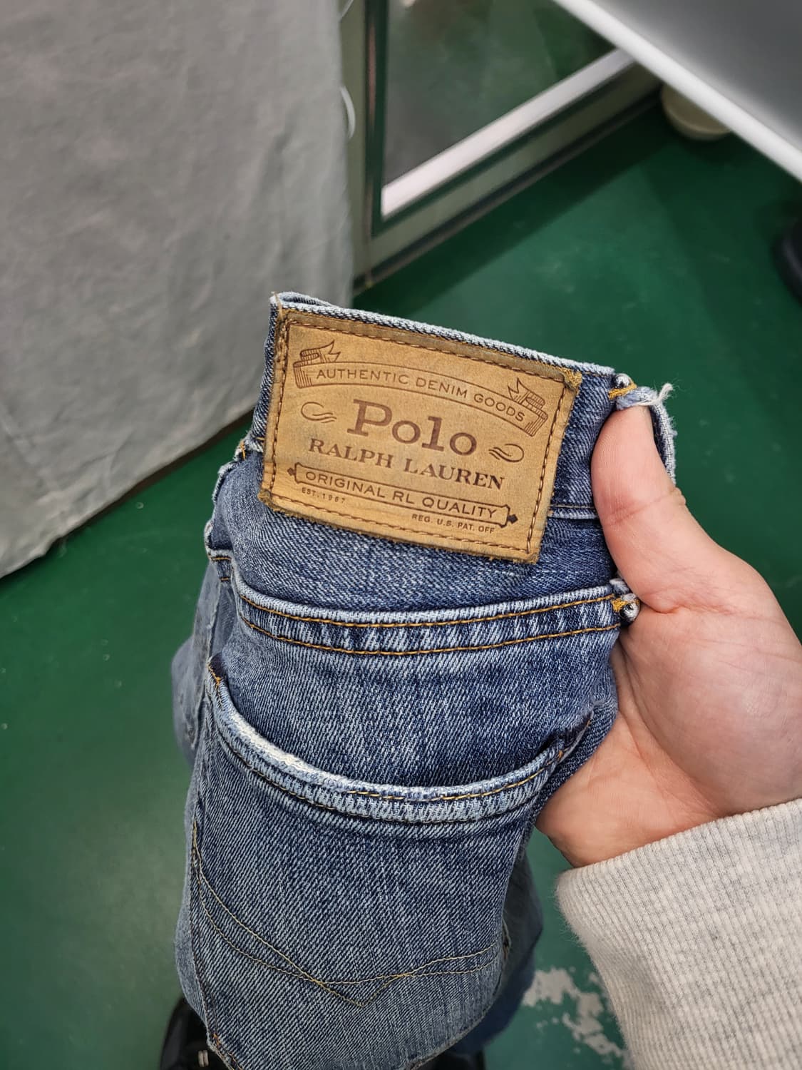 폴로 랄프로렌 데님 청바지 상품이미지4