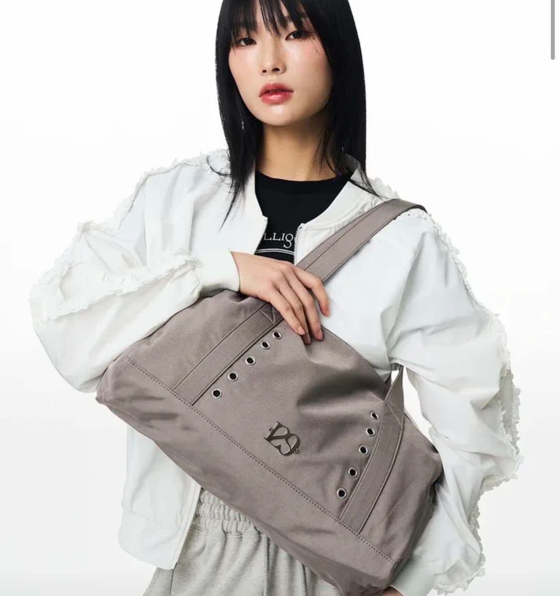 일리고 유틸리티 더플백 그레이 상품이미지1