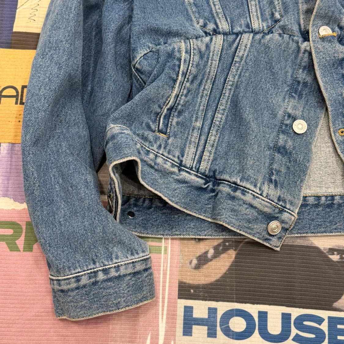 BALENCIAGA swing denim jacket 36 상품이미지3