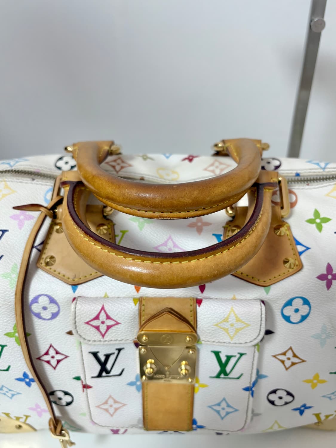 루이비통 멀티컬러 화이트 스피디 상품이미지6