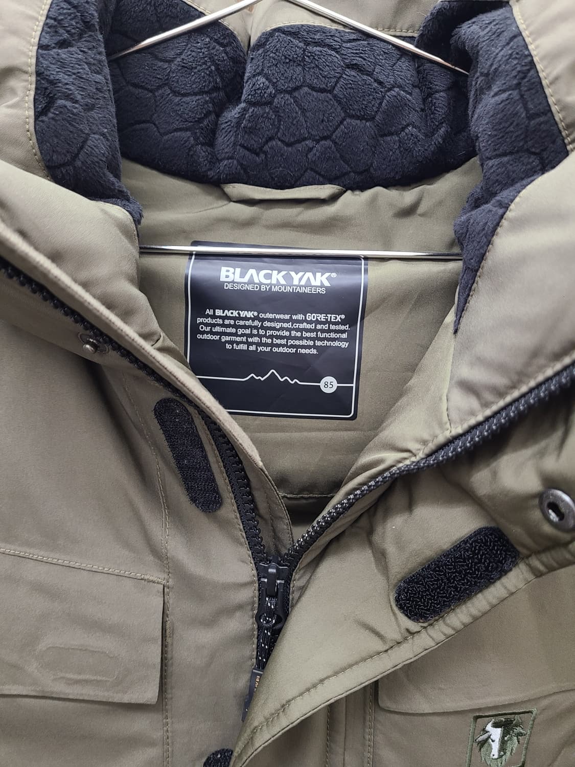 블랙야크 고어텍스 구스다운 패딩 파카 상품이미지4