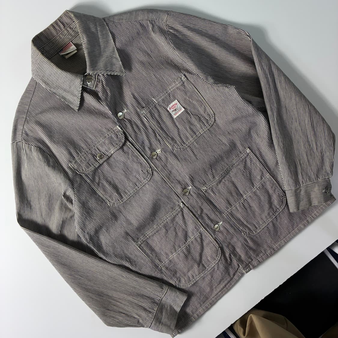 Pointer  포인터 히코리 스트라이프 초어 자켓  상품이미지2