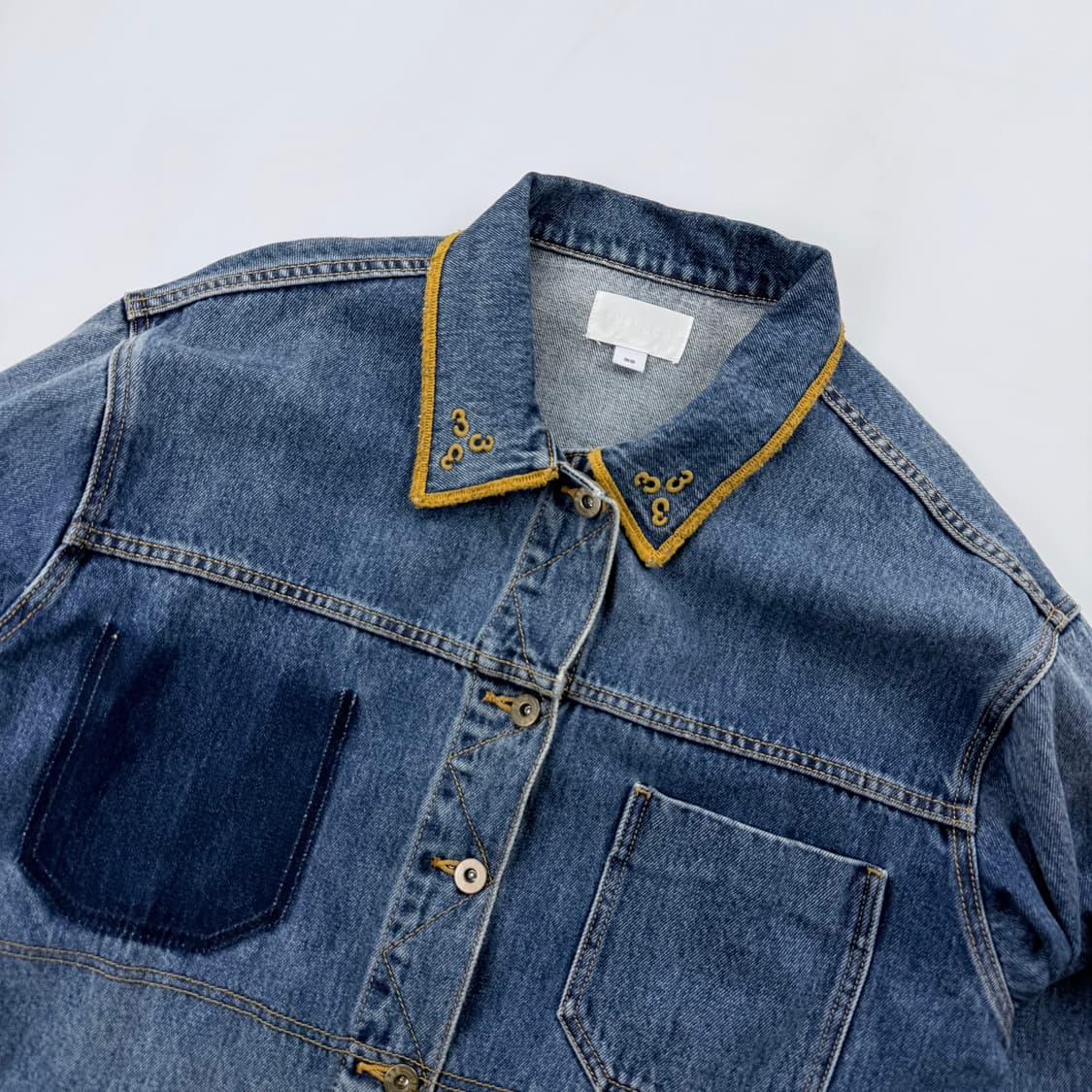 포스333 데님자켓 상품이미지2