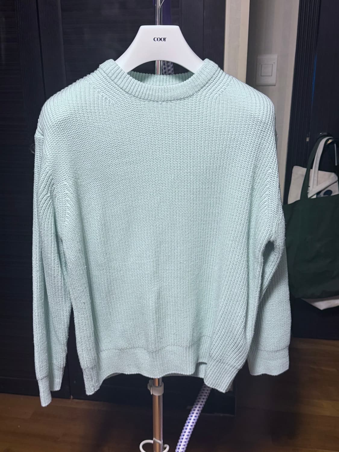 [남성M]수아레 민트 니트 상품이미지1