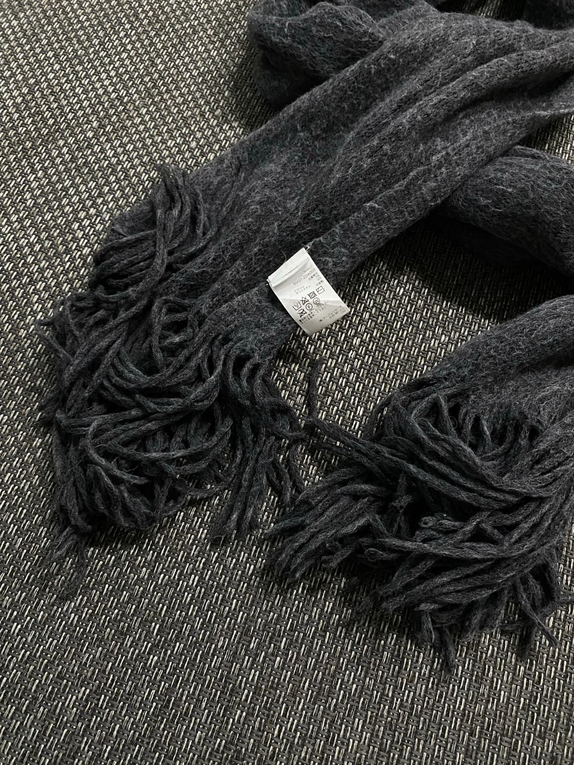 Minimal Grey Scarf 상품이미지2