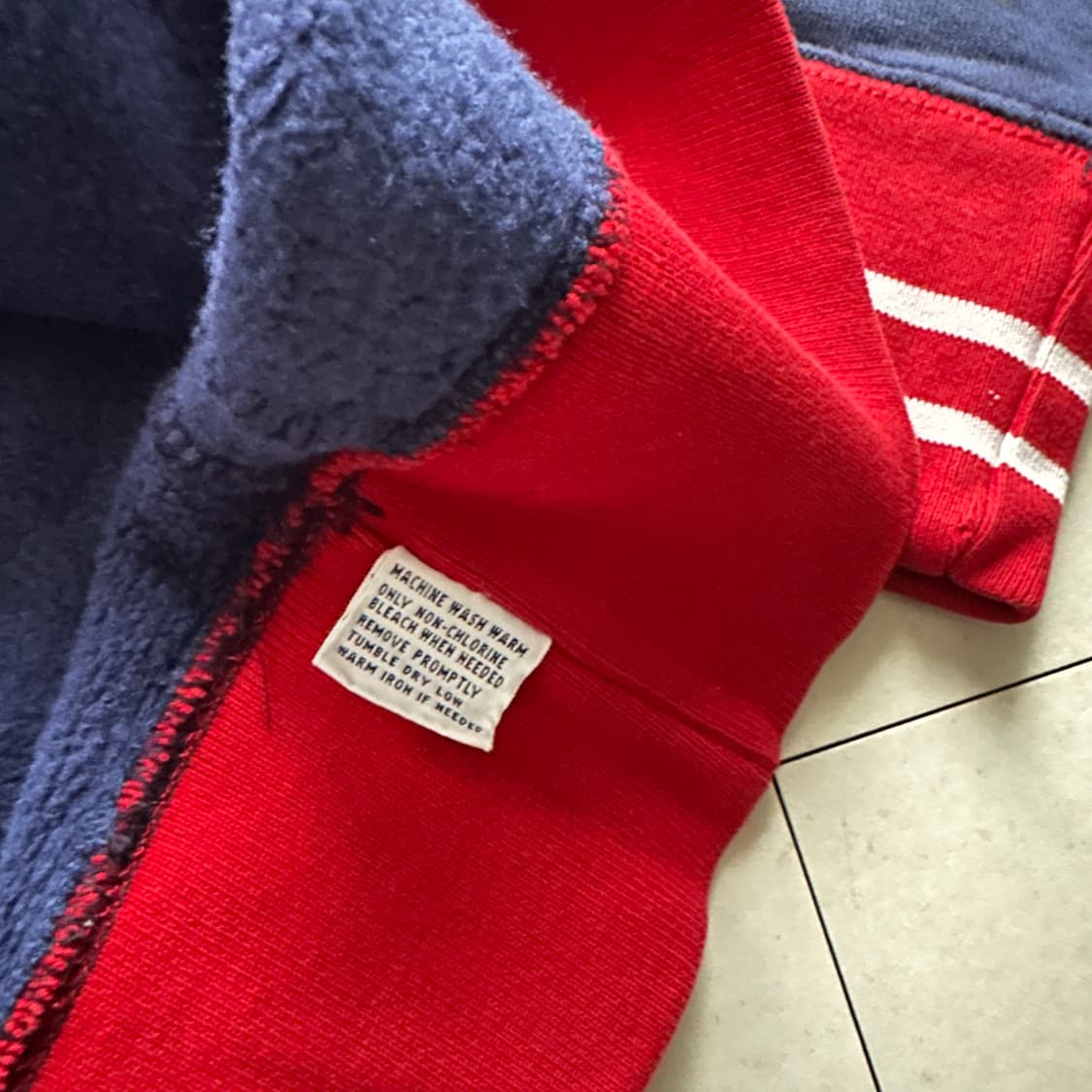 90s 폴로 랄프로렌 USA 빈티지 하프집업 맨투맨  상품이미지7