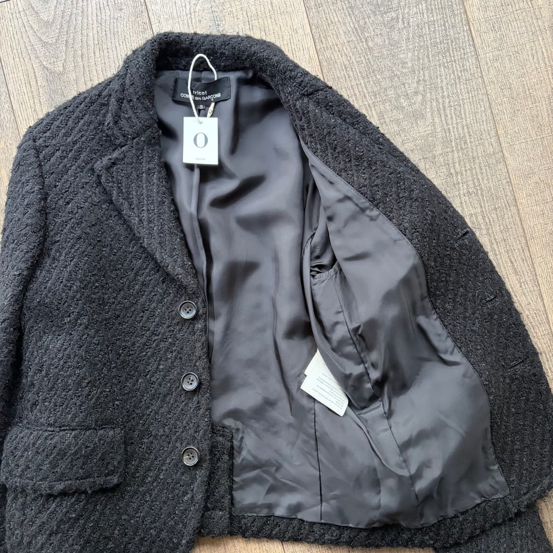 Sculpted Boucle Tailored Jacket 상품이미지7