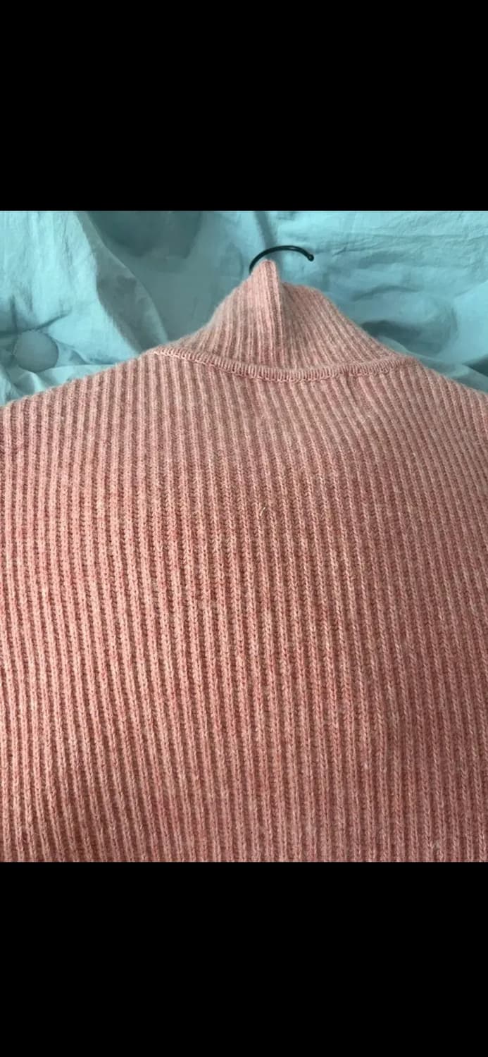 마티스 더 큐레이터 하프집업 니트 핑크 3사이즈 상품이미지4