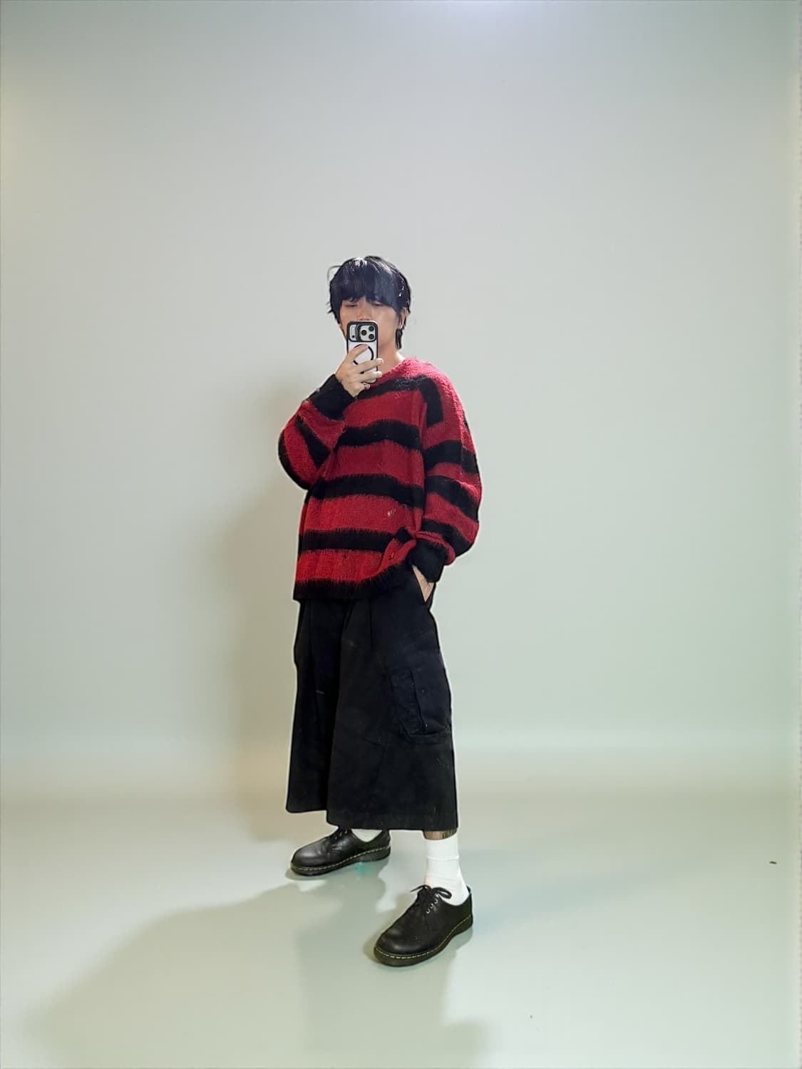 커트코베인 hxcyyd 맥그리거 90s 리메이크 니트 상품이미지3