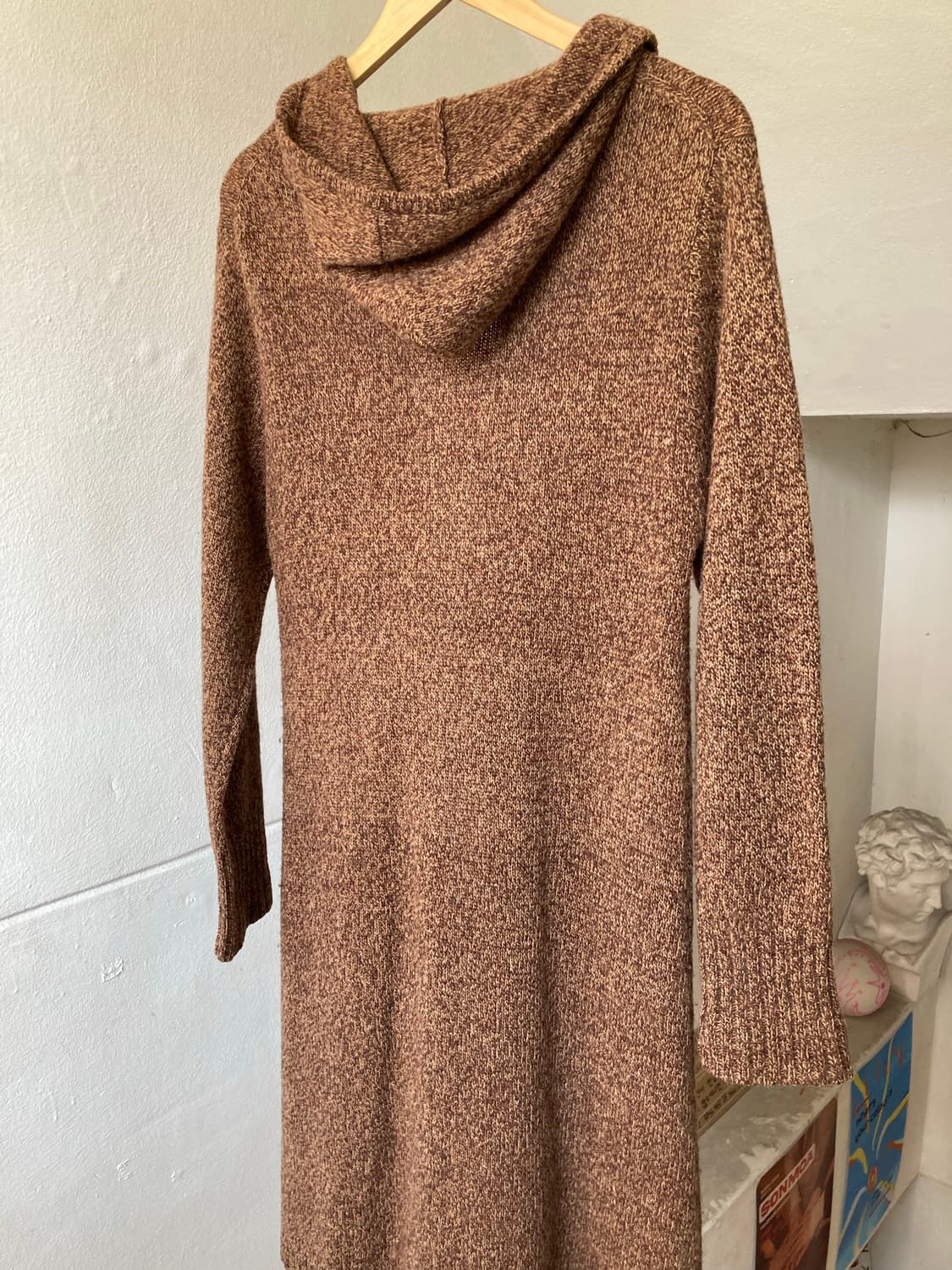 울 떡볶이 롱 니트 가디건 상품이미지7