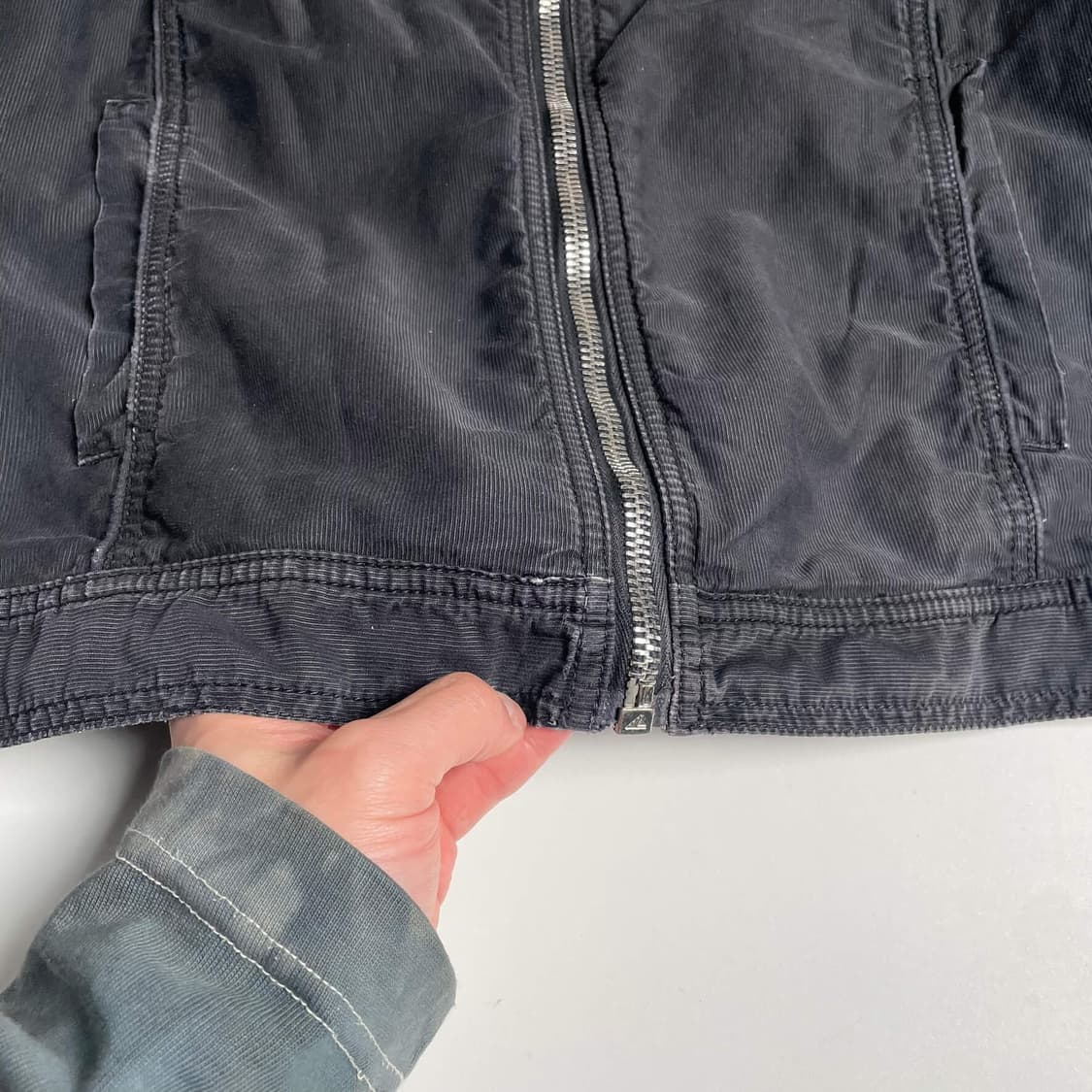 Versace 코튼 싱글 라이더 자켓 상품이미지9