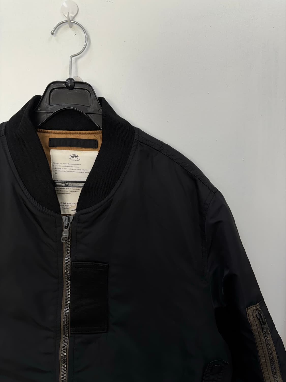 누드본즈 ma-1 항공점퍼 상품이미지3