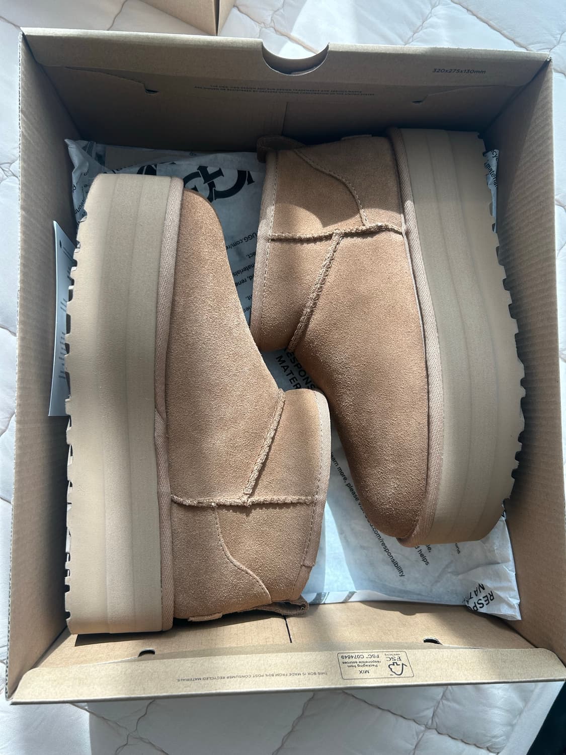 어그 클래식 미니 울트라(체스넛, 240) 상품이미지4