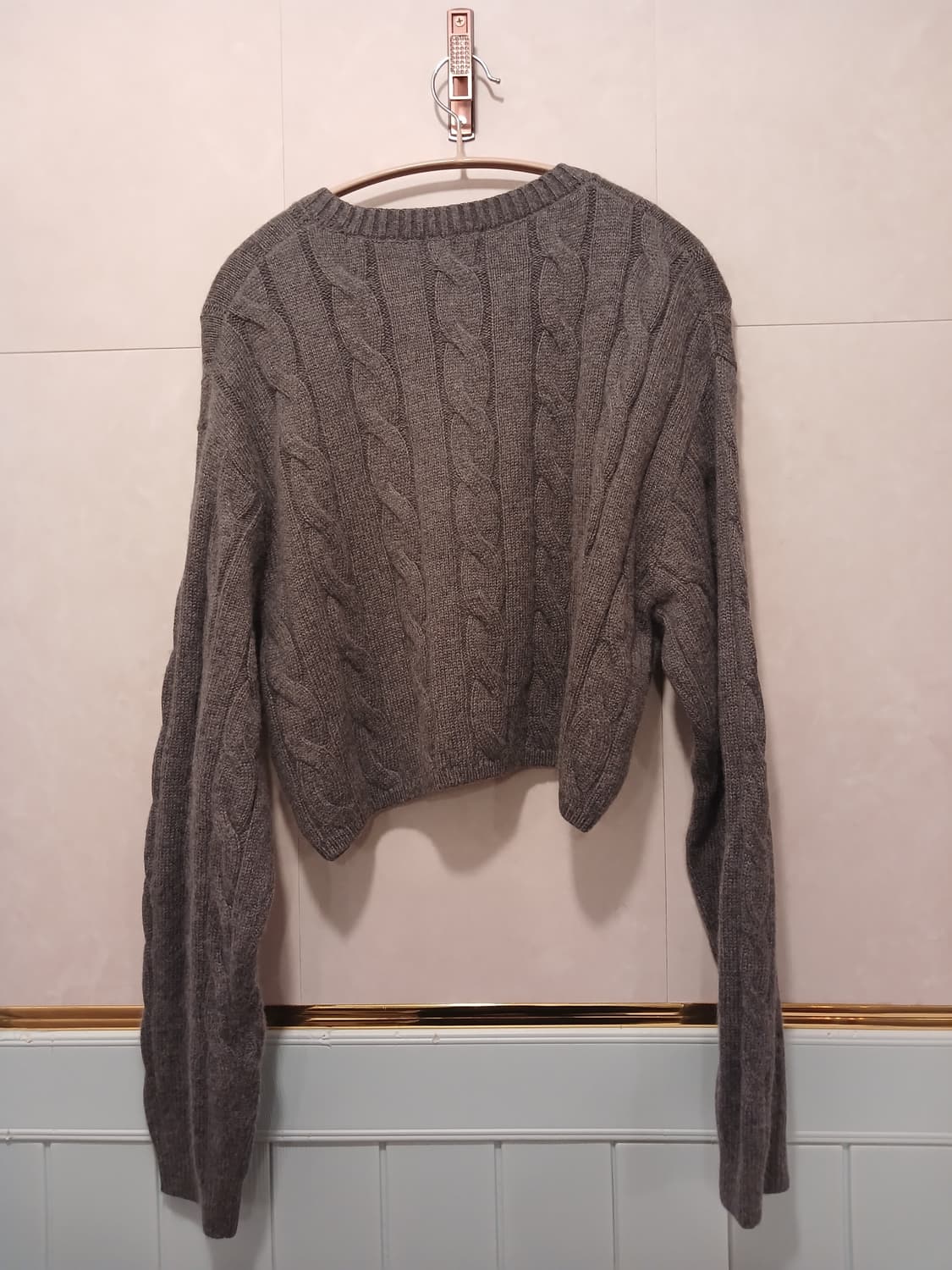 무신사스탠다드 정품 여성 크롭스타일 니트 L 사이즈 상품이미지7