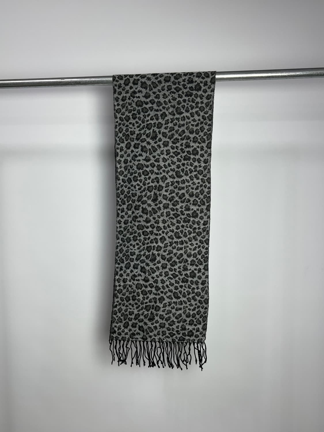 빈티지 레오파드 패턴 머플러  상품이미지5